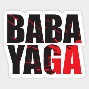 Big Bad BABA YAGA Sticker